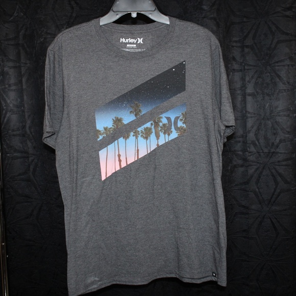 Hurley Sunset/Palm Trees Shirt - Picture 2 of 6